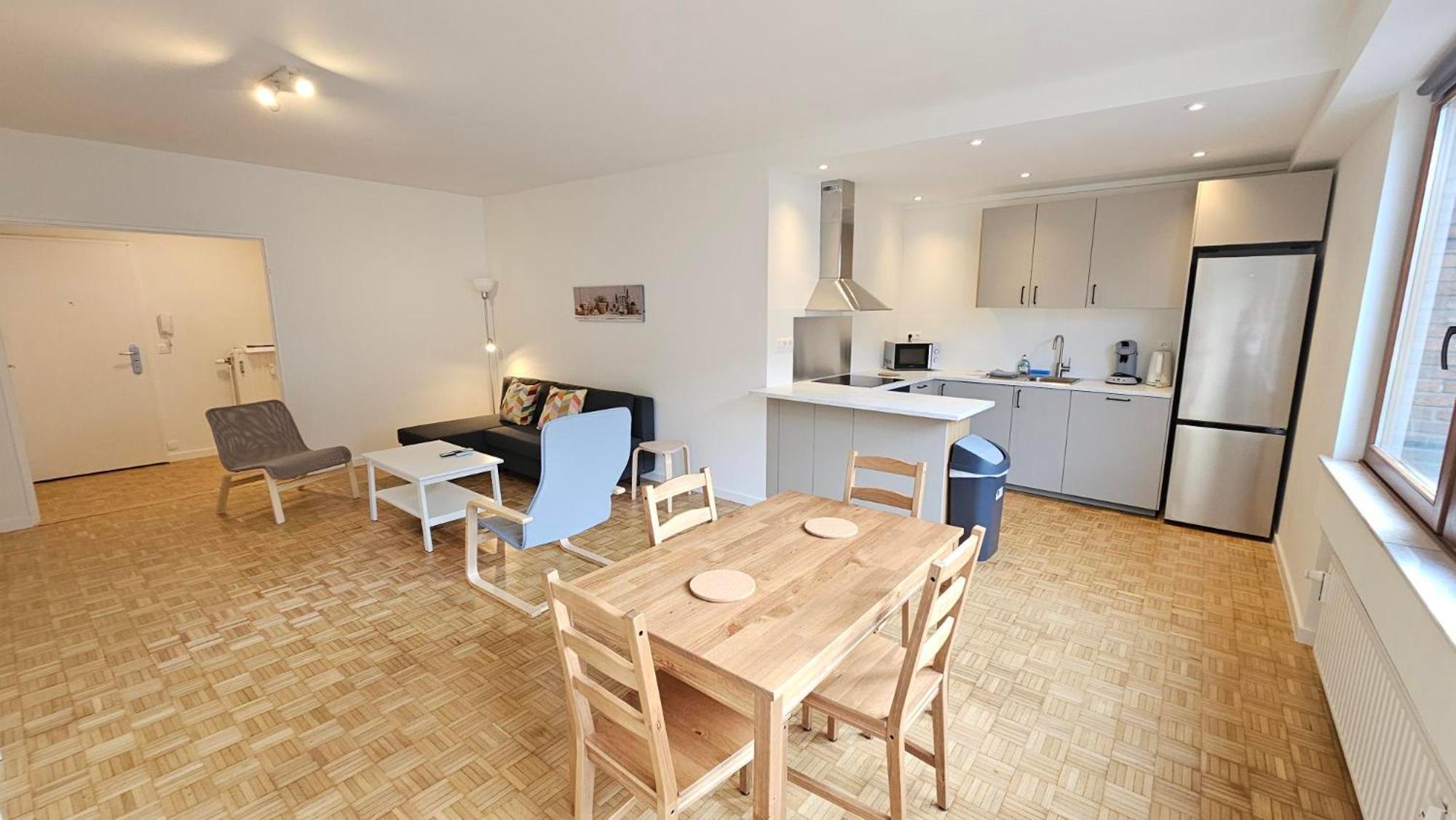 Apartment Chez Esmara Et Philippe Brussel Kamer foto